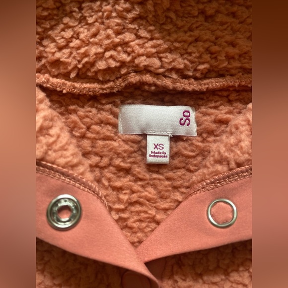 🔹WOMEN’S SUPERCOZY SHERPA QUARTER SNAP PULLOVER SWEATER- size xtra small - Picture 9 of 10